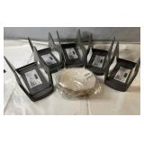 Set of five IKEA MURVEL organizers, including