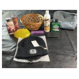 Assorted household and personal items including