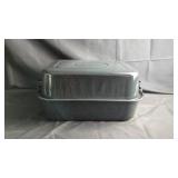 Exceptionally Large Speckled Graniteware Roasting