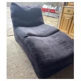 Navy Lounge Chairlow-profile lounge chair,