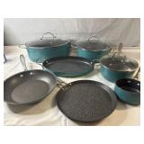 Curtis Stone Cookware Set  Pots, Pans & Lids (7+