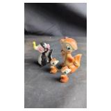 Vintage Ceramic Animal Figurines  Squirrel