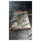 Pittsburgh Motorcycle wheel chock, heavy-duty