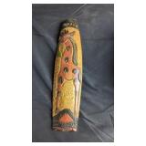 Hand-Carved Wooden Giraffe Wall Art Hand-carved