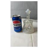 Fenton opalescent art glass bell featuring a