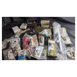 Assorted Hardware with Hooks, Brackets, Hinges