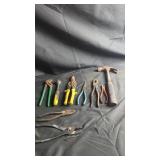 Assorted Pliers & HammerMixed lot of hand tools