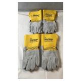 Four pairs of Watson work gloves featuring