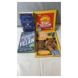 Collection of books including The Secret Book