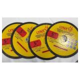 Lynx 5' Stainless Steel Cut-Off Wheels (4 pcs)