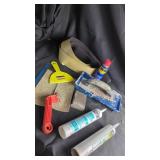 Assorted Painting & Drywall Tools w/ Rollers,