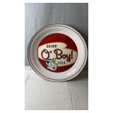Vintage 'Drink O'Boy Cola' advertising serving