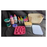 Kitchen & Storage with Popsicle Mold, Water