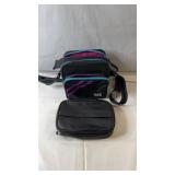RAVE multi-pocket shoulder bag with adjustable