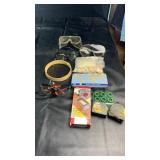 Mixed workshop and safety items including safety