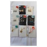 Seashell Themed Jewelry  Earrings & Necklaces (9