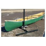 15.2 Ft Canoe with Hitch Carrier & Paddles