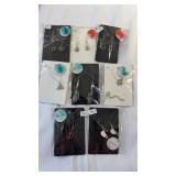 Assorted Symbol Themed Jewelry  Earrings &