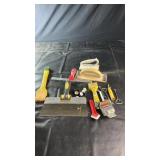 Mixed lot of drywall and finishing tools