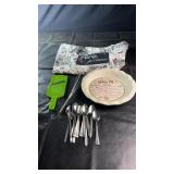 Kitchen assortment including 'The Best Apple Pie'