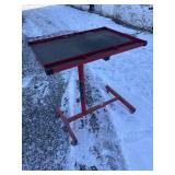 Adjustable Rolling Shop Work Table / Tool Stand
