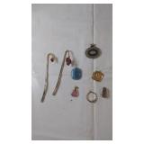 Shepherd Hook Bookmarks & Pendant LotAssorted