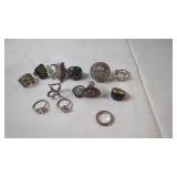 Mixed Costume Ring LotAssorted lot of costume