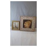 Framed Art Prints  Sailboat Scene & Classical