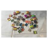 Collection of vintage and used postage stamps,