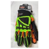 Ergodyne ProFlex impact work gloves, size 2XL,