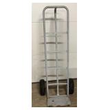 Metal two-wheel hand truck/dolly with sturdy