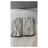 Two Pairs of goatskin leather work gloves, soft