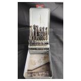 Drill Bit Set in CaseAssorted drill bit set in
