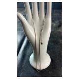 Italian sterling silver snake chain necklace