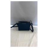 Michael Kors crossbody purse in navy blue with