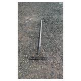 Narrow Garden RakeNarrow metal garden rake with