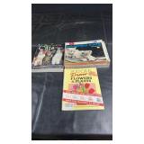 Assortment of art and hobby books including