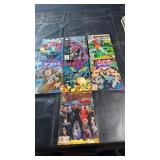 7 vintage comic books featuring a strong mix of