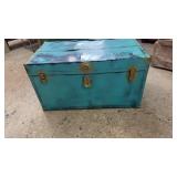 Metal Storage Trunk / Steamer Chest. Standard