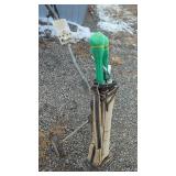 Vintage Golf Club Set with Bag & CartVintage