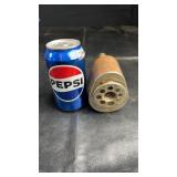 Vintage metal pencil sharpener with wall-mount