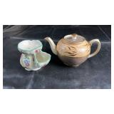 Vintage teaware lot including an Old Foley James