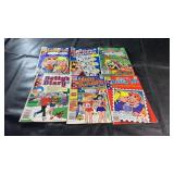 Collection of vintage Archie comics including