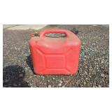 5 Imperial Gallon Fuel CanRed plastic fuel can