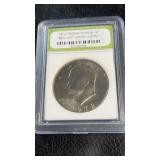 1972-P Eisenhower $1 coin graded Brilliant