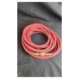 Red Air Compressor Hose with Quick Connect