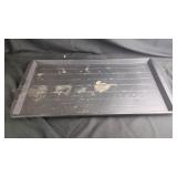 Plastic Boot TrayBlack plastic boot tray with