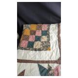 Double Size Quilt with Matching