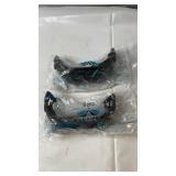 Two pairs of Pyramex safety glasses, new in
