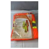 High-visibility traffic safety jacket, model 980,